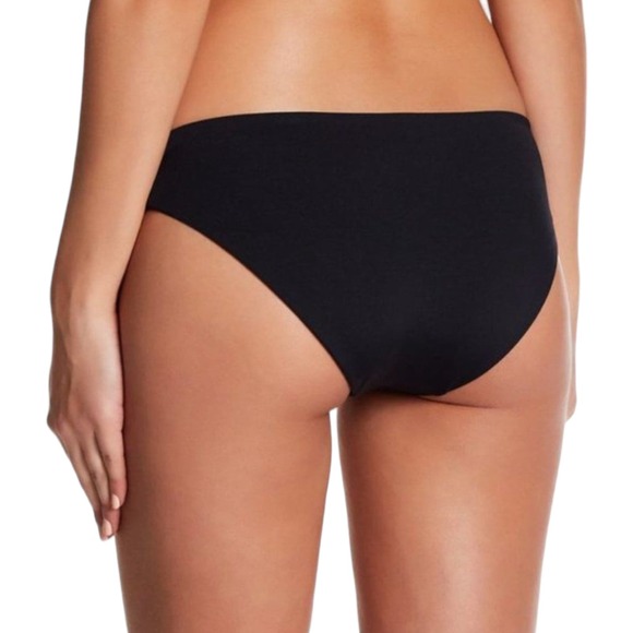 TAVIK BEBE Full Bikini Bottom Black Swim Small USA Revolve Designer NWT - Picture 2 of 9